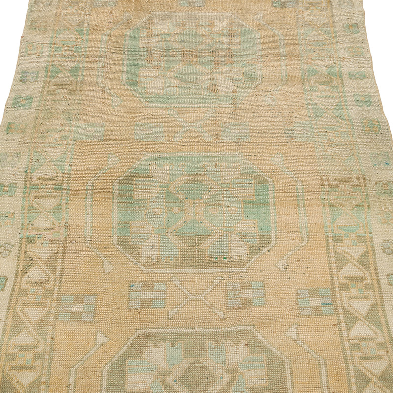 El Dokuma Vintage Halı - 98 cm x 166 cm - K0086481