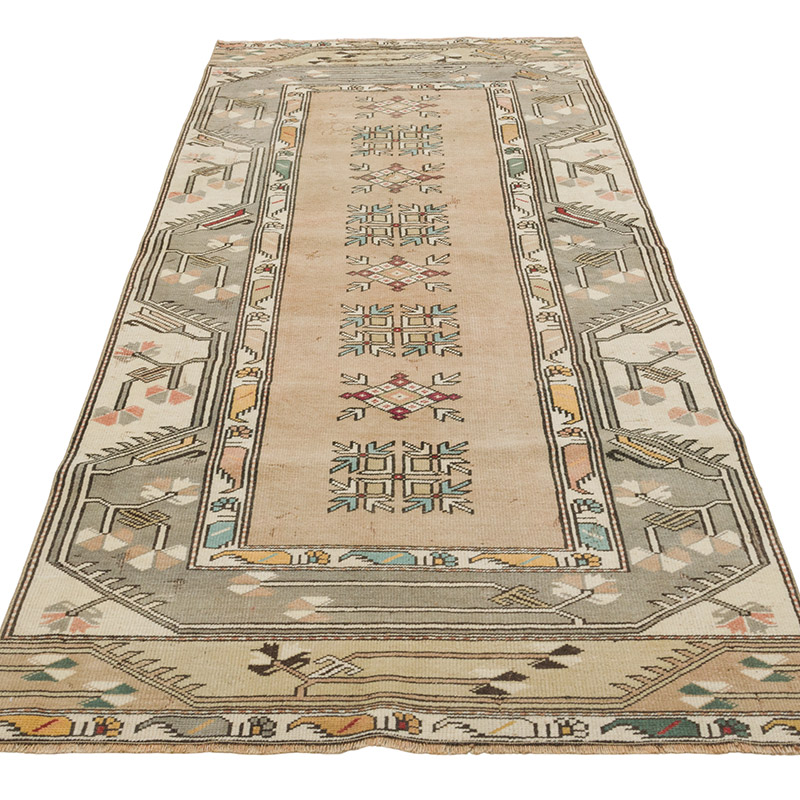 El Dokuma Vintage Halı - 93 cm x 230 cm - K0086482