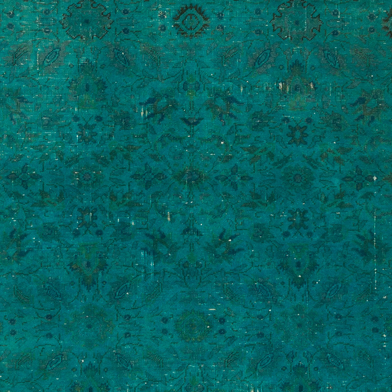 Alfombra Turca Vintage Sobre-teñida - 100 cm x 201 cm - K0086487
