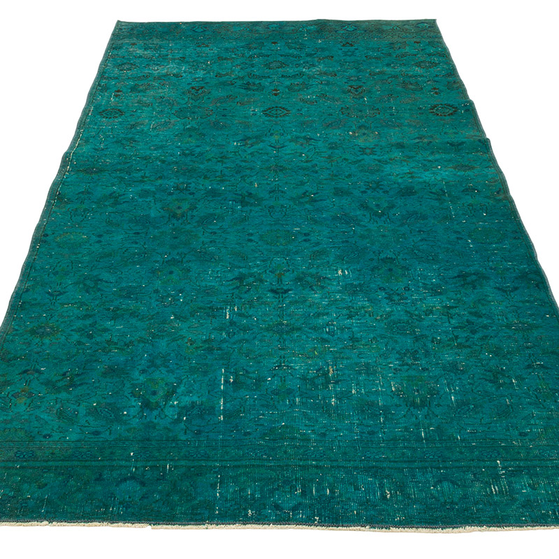Alfombra Turca Vintage Sobre-teñida - 100 cm x 201 cm - K0086487
