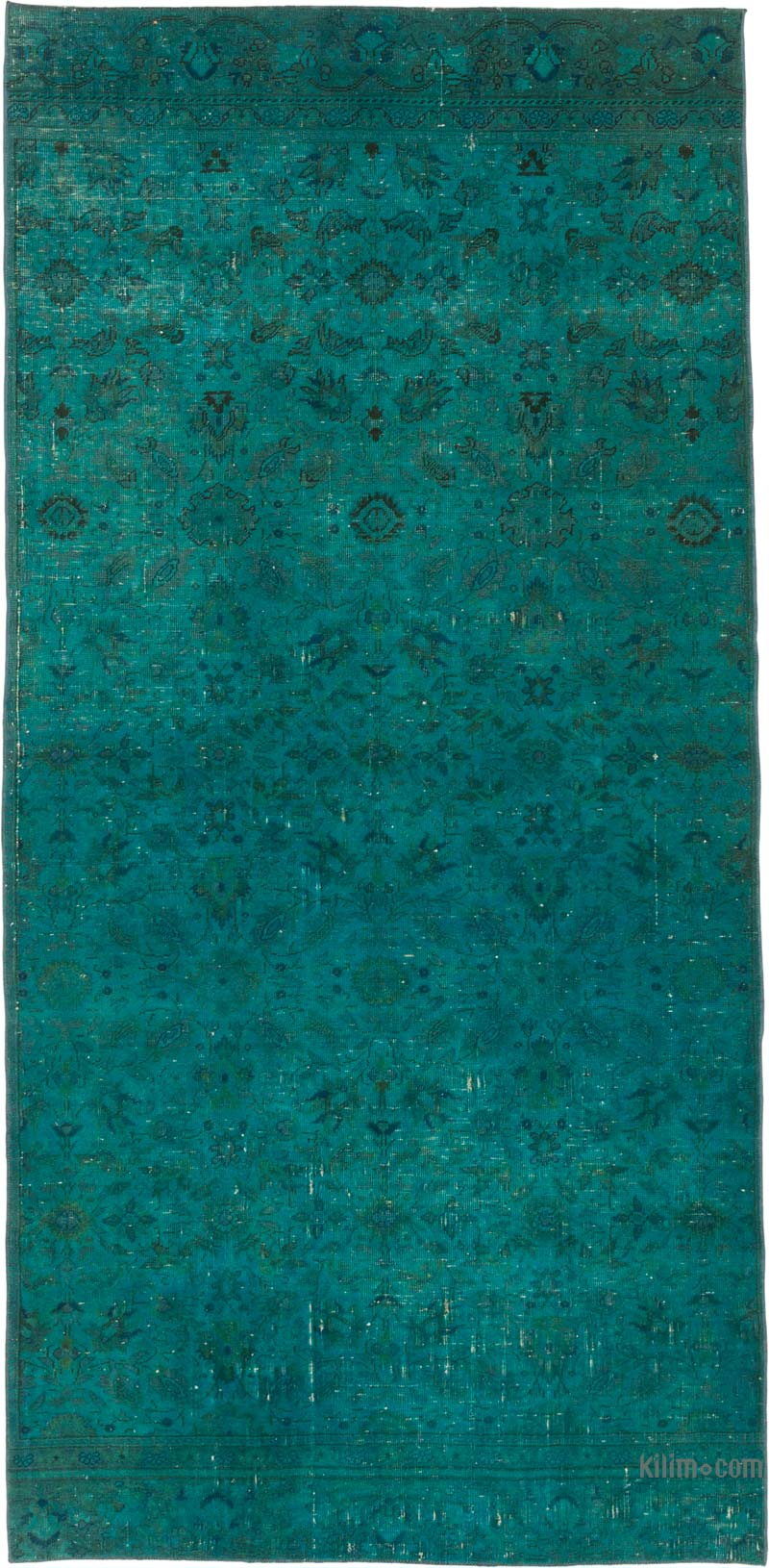 Alfombra Turca Vintage Sobre-teñida - 100 cm x 201 cm - K0086487