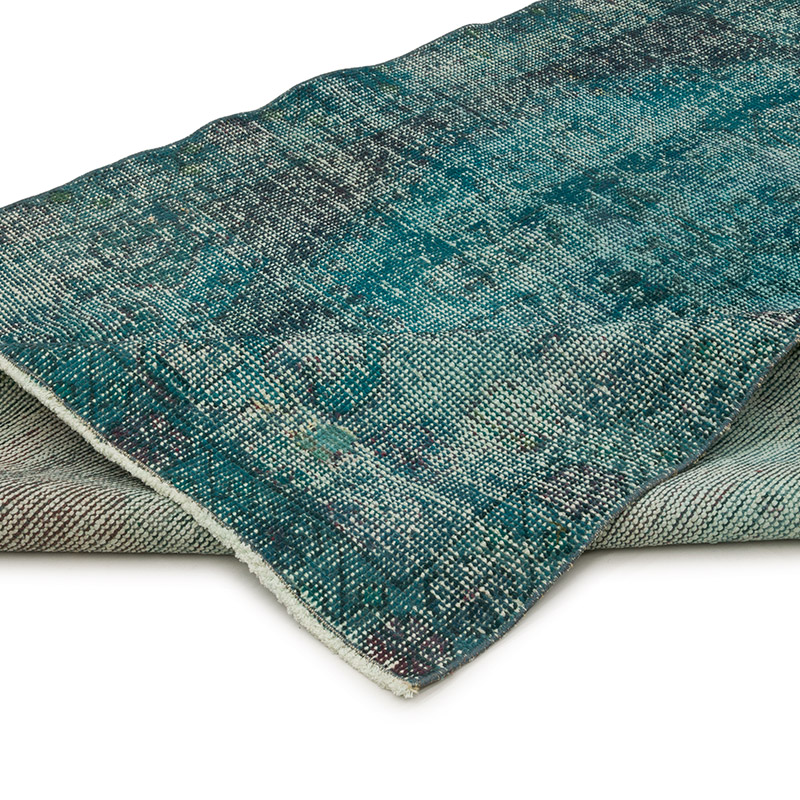 Alfombra Turca Vintage Sobre-teñida - 122 cm x 204 cm - K0086488