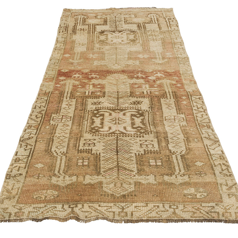 Vintage Anadolu Yolluk - 89 cm x 235 cm - K0086490