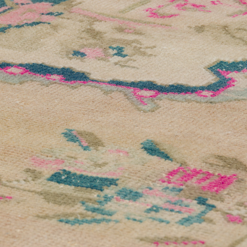 Vintage Turkish Hand-Knotted Rug - 3' 7" x 8' 10" (43" x 106") - K0086493