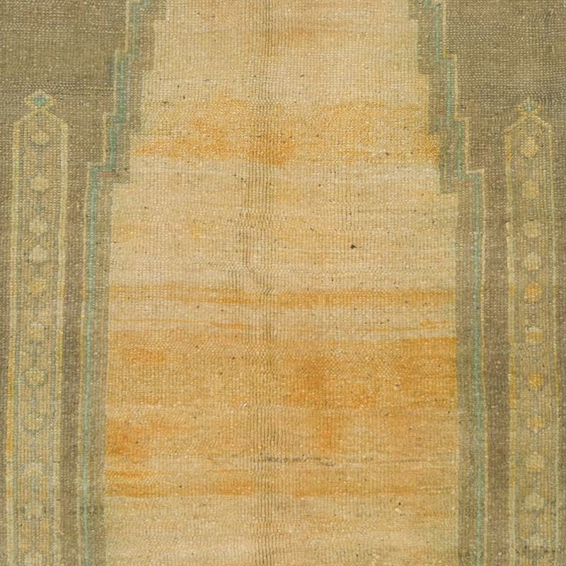 El Dokuma Vintage Halı - 126 cm x 233 cm - K0086497
