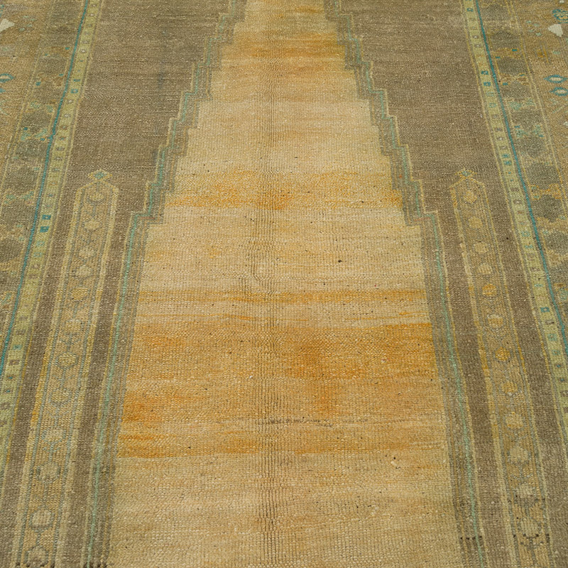 El Dokuma Vintage Halı - 126 cm x 233 cm - K0086497