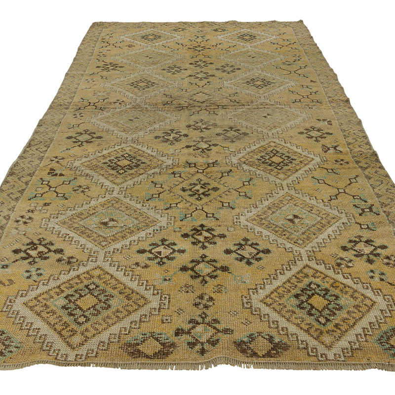 El Dokuma Vintage Hali - 142 cm x 315 cm - K0086498