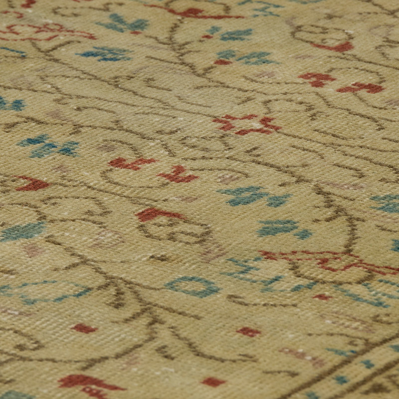 Vintage Turkish Hand-Knotted Rug - 4' 9" x 6' 9" (57" x 81") - K0086499