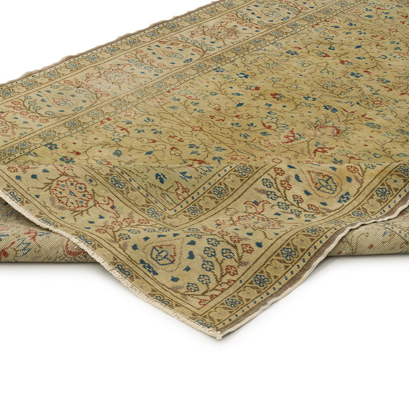 Vintage Turkish Hand-Knotted Rug - 4' 9" x 6' 9" (57" x 81") - K0086499