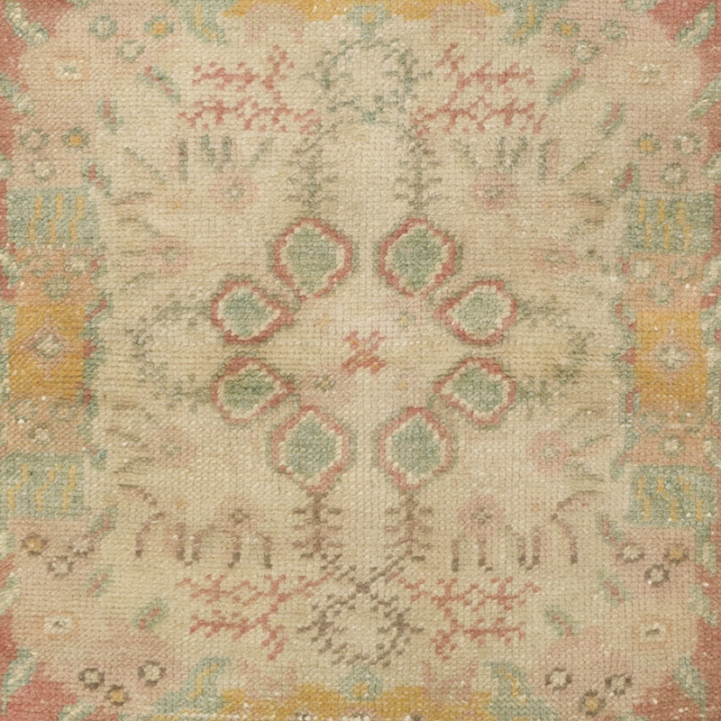 Vintage Turkish Hand-Knotted Rug - 83 cm x 160 cm - K0086501