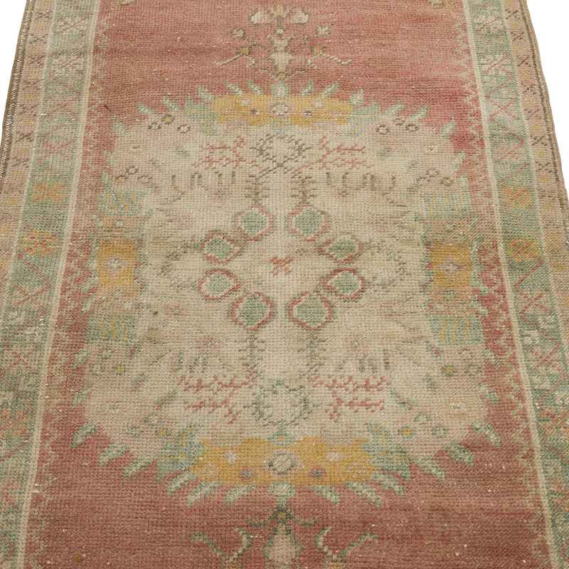 Vintage Turkish Hand-Knotted Rug - 83 cm x 160 cm - K0086501