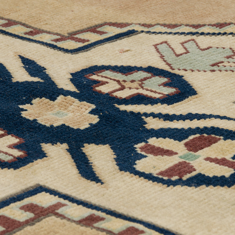Vintage Turkish Hand-Knotted Rug - 5'  x 7' 3" (60" x 87") - K0086504