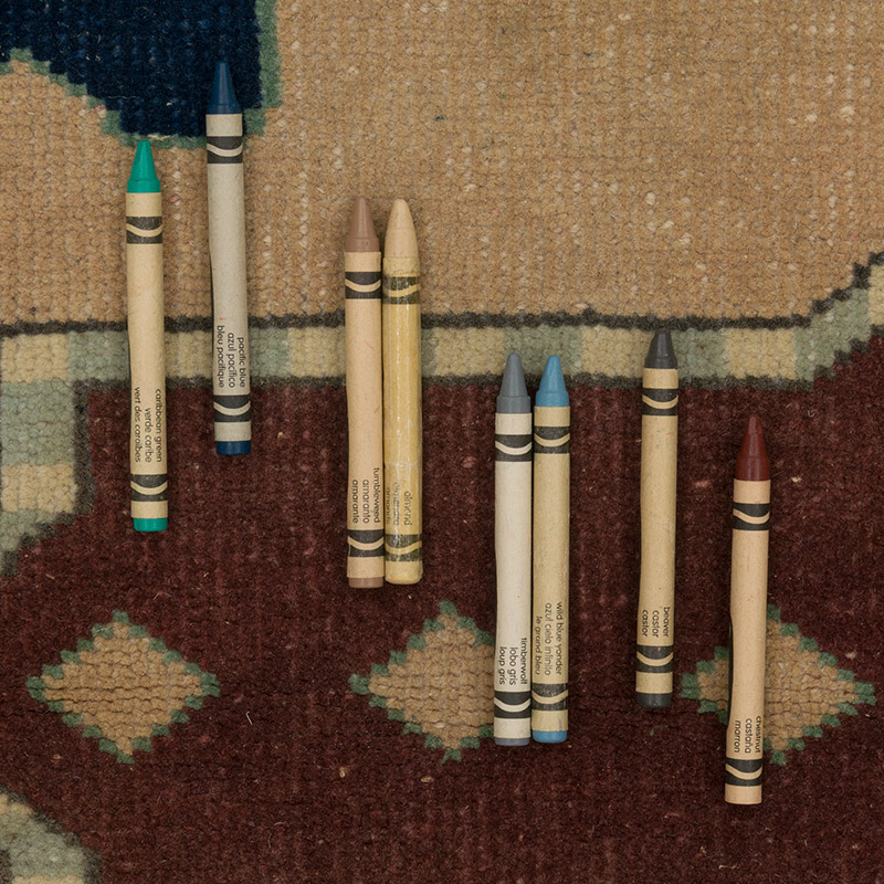 Vintage Turkish Hand-Knotted Rug - 5'  x 7' 3" (60" x 87") - K0086504