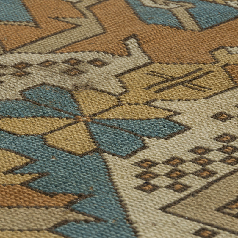 El Dokuma Vintage Halı - 153 cm x 206 cm - K0086507