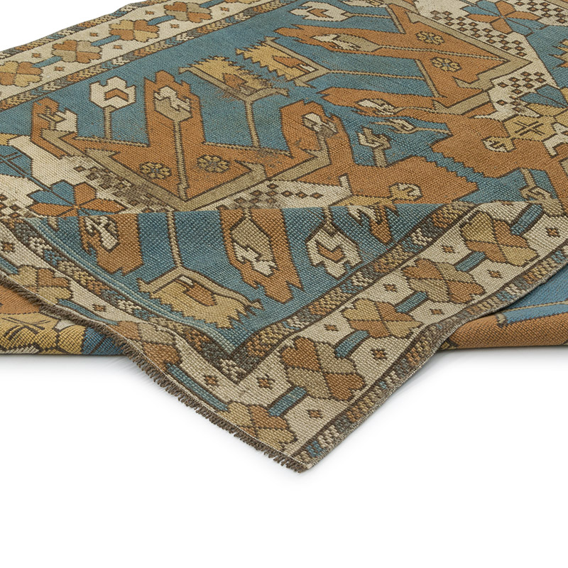 El Dokuma Vintage Halı - 153 cm x 206 cm - K0086507