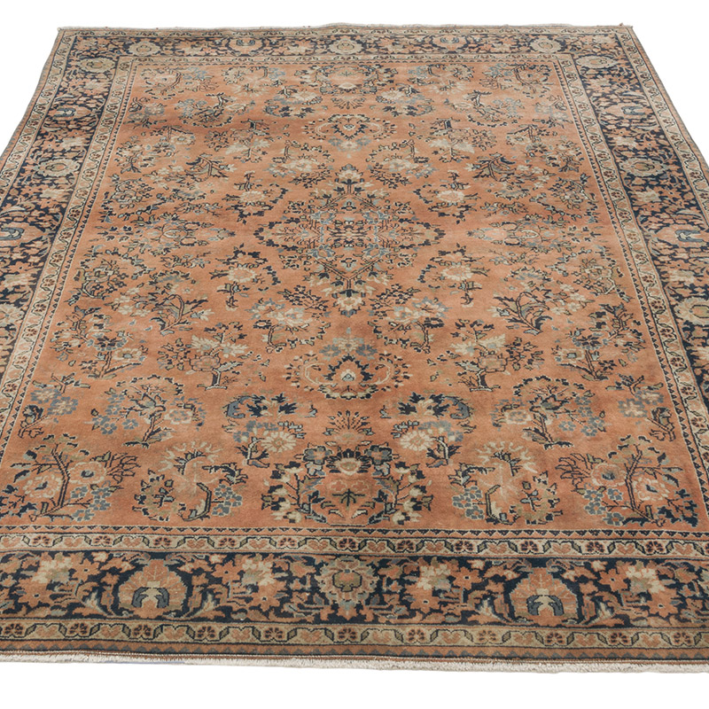 El Dokuma Vintage Halı - 129 cm x 180 cm - K0086510