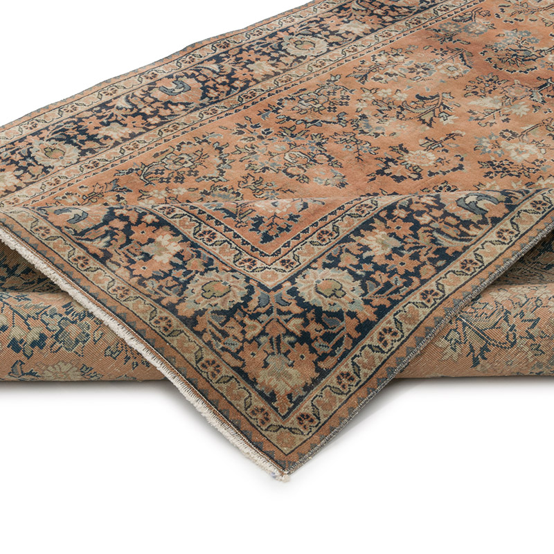 El Dokuma Vintage Halı - 129 cm x 180 cm - K0086510