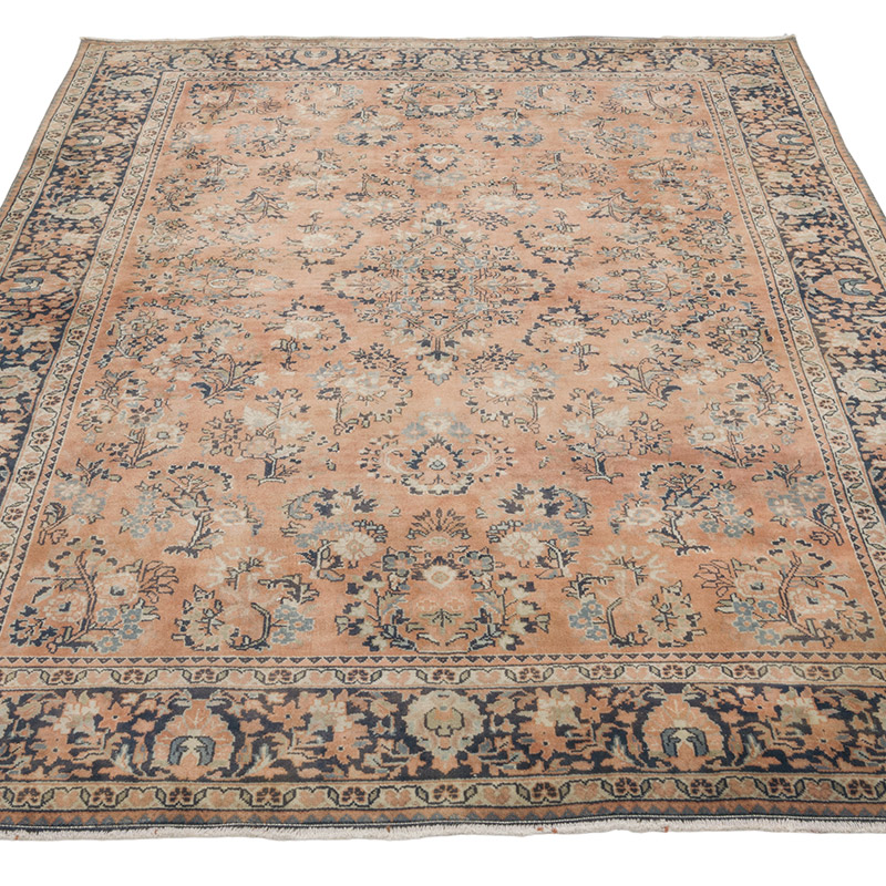 El Dokuma Vintage Halı - 129 cm x 180 cm - K0086510
