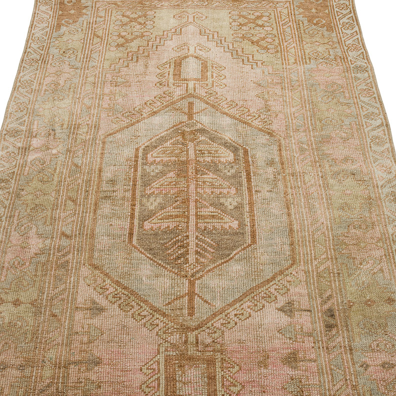 El Dokuma Vintage Halı - 102 cm x 182 cm - K0086511