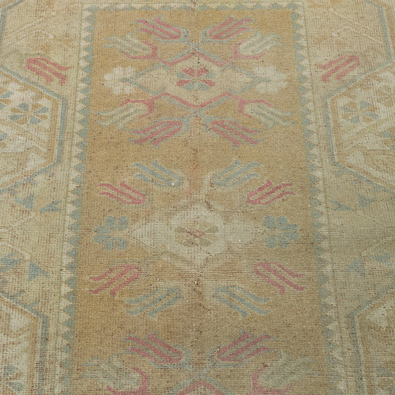 El Dokuma Vintage Halı - 83 cm x 126 cm - K0086515