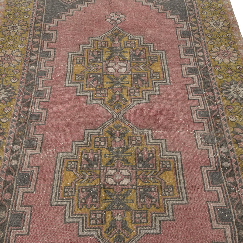 El Dokuma Vintage Halı - 118 cm x 212 cm - K0086517