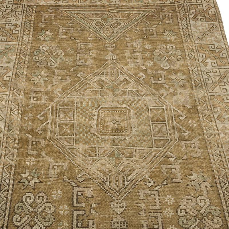 Alfombra Vintage Turca Anudada a Mano - 116 cm x 178 cm - K0086521