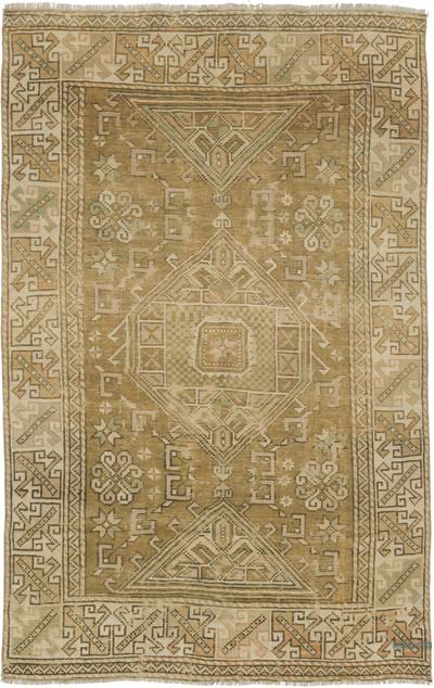 El Dokuma Vintage Halı - 116 cm x 178 cm