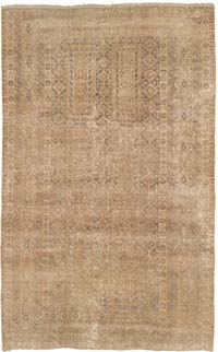 Alfombra Vintage Turca Anudada a Mano - 151 cm x 250 cm