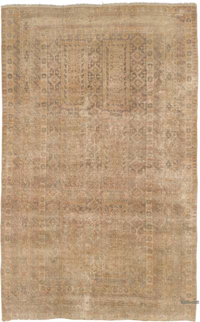 Alfombra Vintage Turca Anudada a Mano - 151 cm x 250 cm