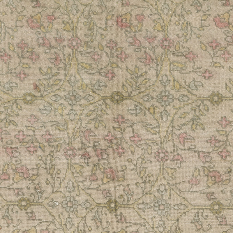 Alfombra Vintage Turca Anudada a Mano - 145 cm x 238 cm - K0086524