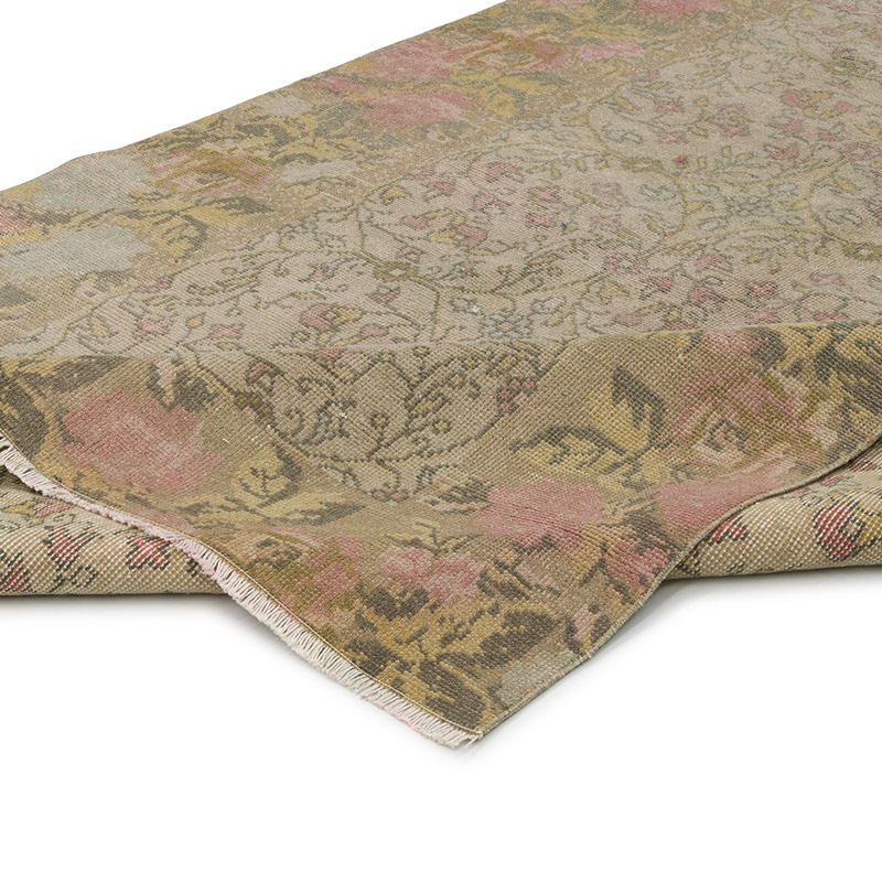 Alfombra Vintage Turca Anudada a Mano - 145 cm x 238 cm - K0086524