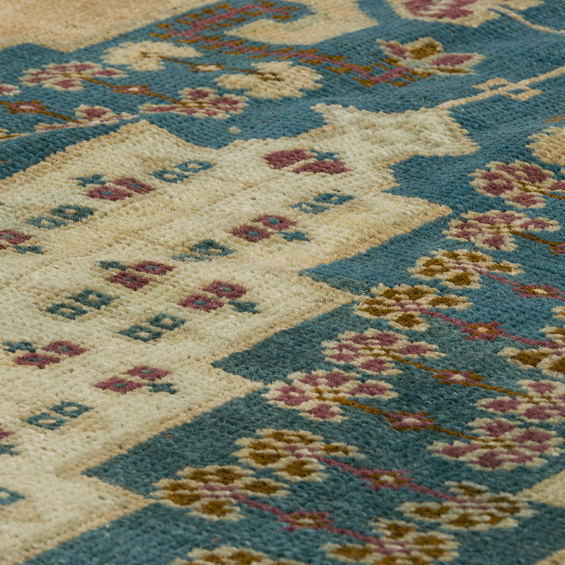 Vintage Turkish Hand-Knotted Rug - 5' 9" x 10' 3" (69" x 123") - K0086525