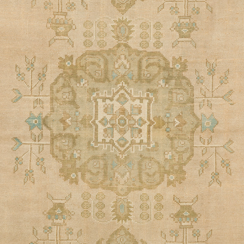 Vintage Turkish Hand-Knotted Rug - 4' 11" x 9' 1" (59" x 109") - K0086531