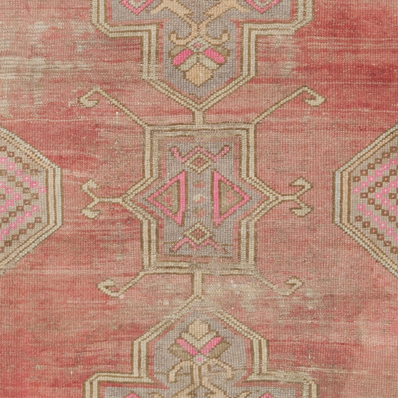 Vintage Turkish Hand-Knotted Runner - 2' 9" x 9' 1" (33" x 109") - K0086534