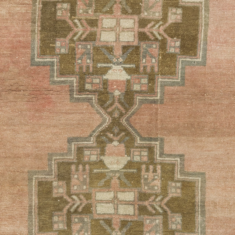 Vintage Turkish Hand-Knotted Rug - 3' 4" x 6'  (40" x 72") - K0086535