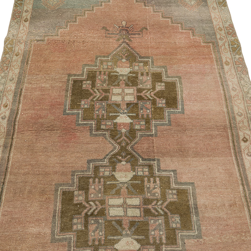 Vintage Turkish Hand-Knotted Rug - 3' 4" x 6'  (40" x 72") - K0086535