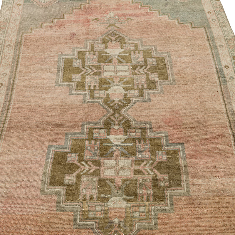 Vintage Turkish Hand-Knotted Rug - 3' 4" x 6'  (40" x 72") - K0086535