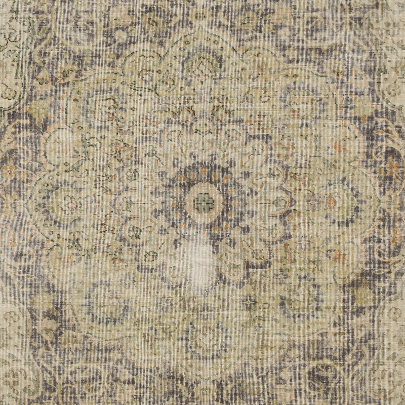 Vintage Turkish Hand-Knotted Rug - 6' 7" x 10'  (79" x 120") - K0086739