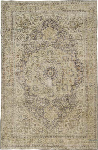 Vintage Turkish Hand-Knotted Rug - 6' 7" x 10'  (79" x 120")