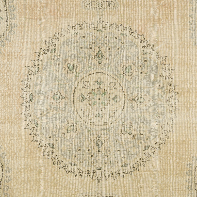 Vintage Turkish Hand-Knotted Rug - 6' 9" x 10' 8" (81" x 128") - K0086740