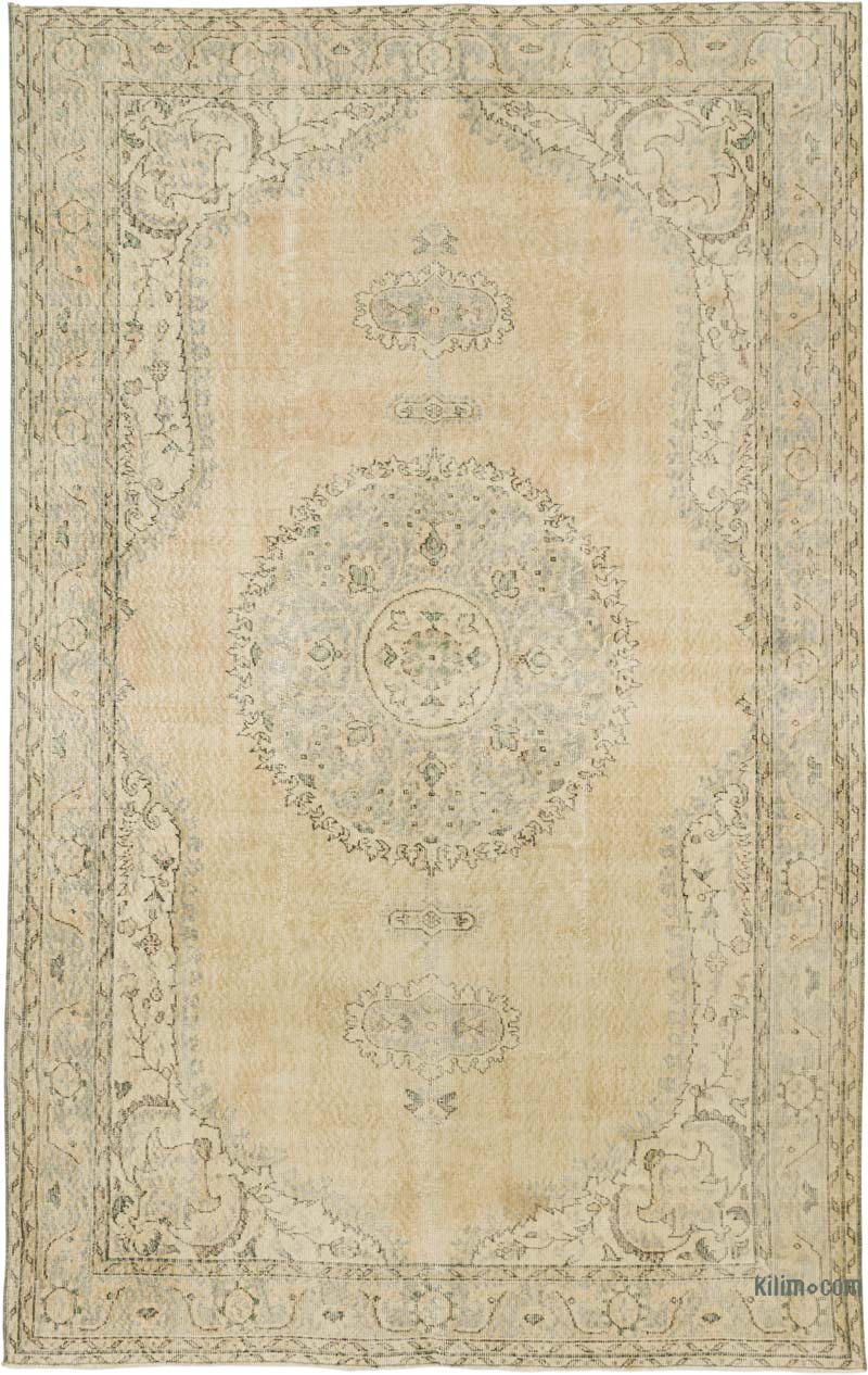 Vintage Turkish Hand-Knotted Rug - 6' 9" x 10' 8" (81" x 128") - K0086740