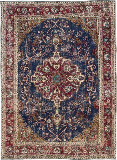 El Dokuma Vintage Hali - 206 cm x 283 cm
