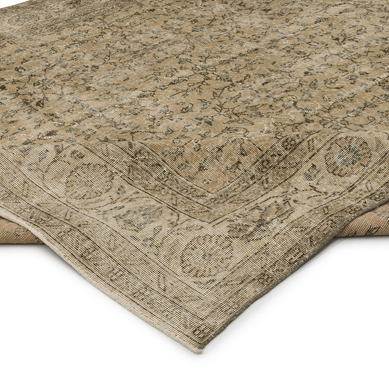 Alfombra Vintage Turca Anudada a Mano - 241 cm x 345 cm - K0086743