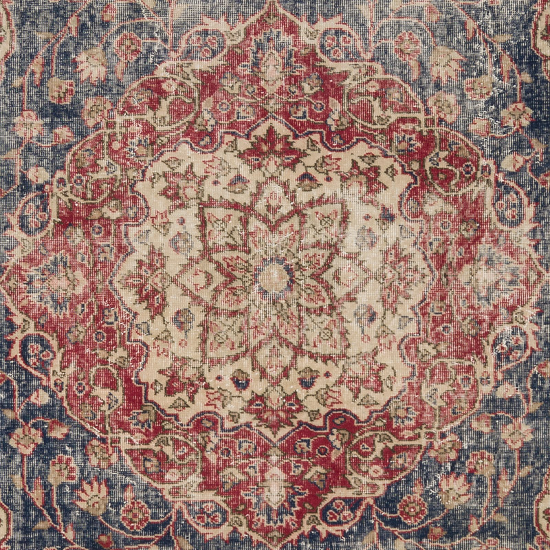 Alfombra Vintage Turca Anudada a Mano - 210 cm x 316 cm - K0086745