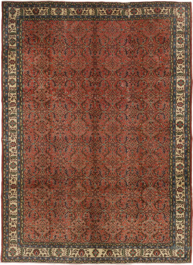 El Dokuma Vintage Halı - K0086747