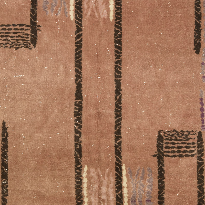 Alfombra Vintage Turca Anudada a Mano - 198 cm x 300 cm - K0086748
