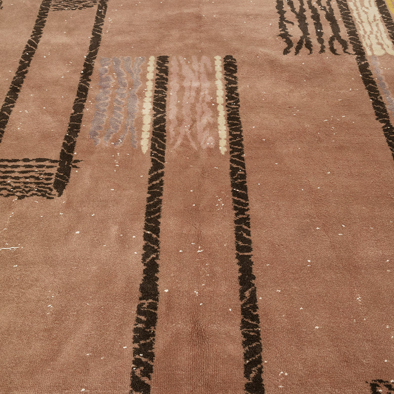 Alfombra Vintage Turca Anudada a Mano - 198 cm x 300 cm - K0086748
