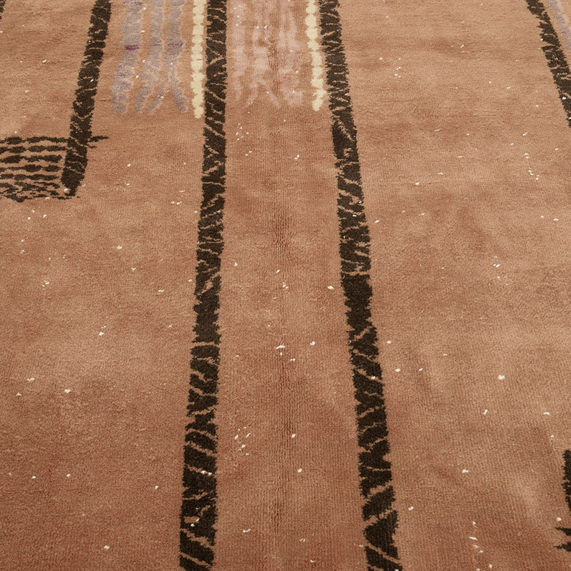 Alfombra Vintage Turca Anudada a Mano - 198 cm x 300 cm - K0086748