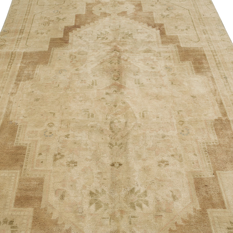 Alfombra Vintage Turca Anudada a Mano - 151 cm x 330 cm - K0086750