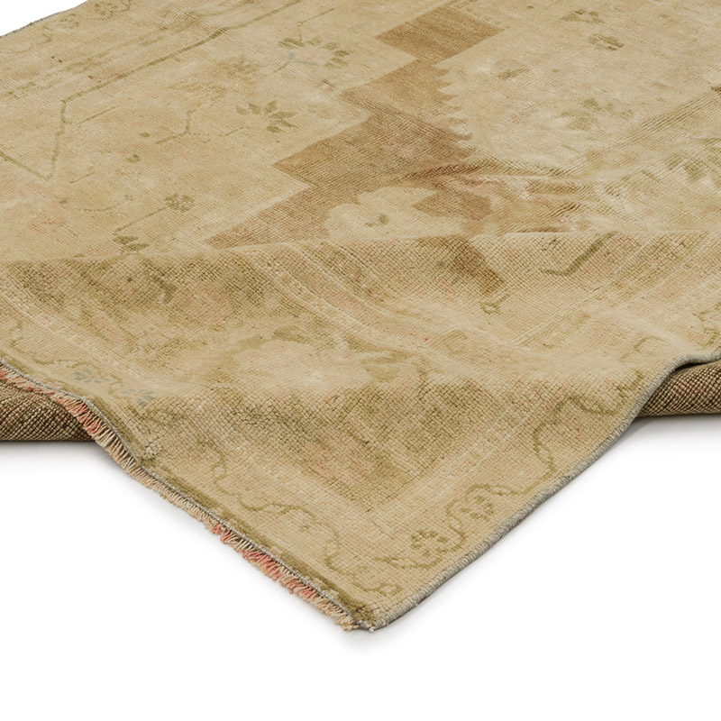Alfombra Vintage Turca Anudada a Mano - 151 cm x 330 cm - K0086750